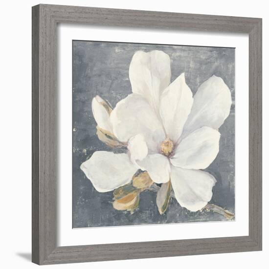 Serene Magnolia Gray-Julia Purinton-Framed Photographic Print