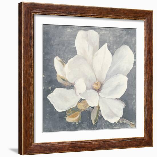 Serene Magnolia Gray-Julia Purinton-Framed Photographic Print