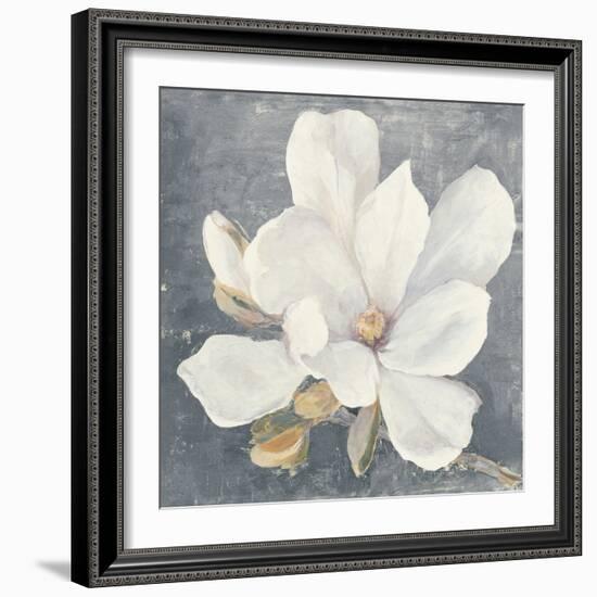 Serene Magnolia Gray-Julia Purinton-Framed Photographic Print