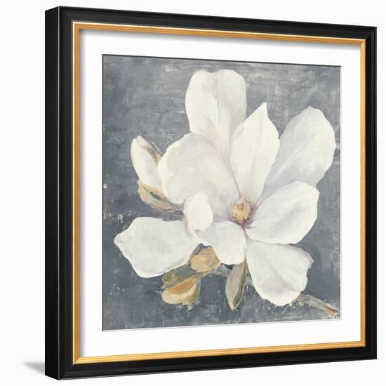 Serene Magnolia Gray-Julia Purinton-Framed Photographic Print