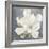 Serene Magnolia Gray-Julia Purinton-Framed Art Print