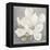 Serene Magnolia Light Gray-Julia Purinton-Framed Stretched Canvas