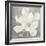 Serene Magnolia Light Gray-Julia Purinton-Framed Art Print