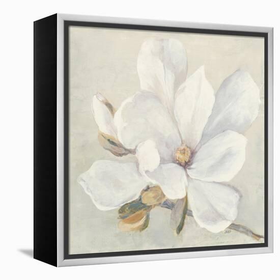 Serene Magnolia-Julia Purinton-Framed Stretched Canvas