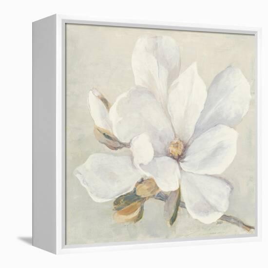 Serene Magnolia-Julia Purinton-Framed Stretched Canvas