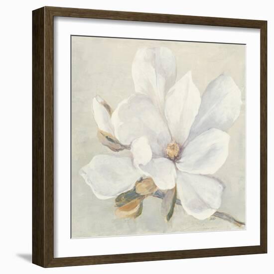 Serene Magnolia-Julia Purinton-Framed Art Print