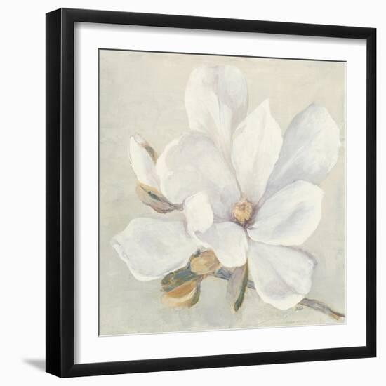 Serene Magnolia-Julia Purinton-Framed Art Print