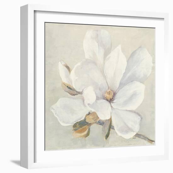 Serene Magnolia-Julia Purinton-Framed Art Print