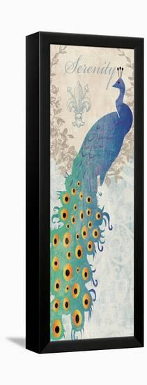 Serene Peacock-Piper Ballantyne-Framed Stretched Canvas