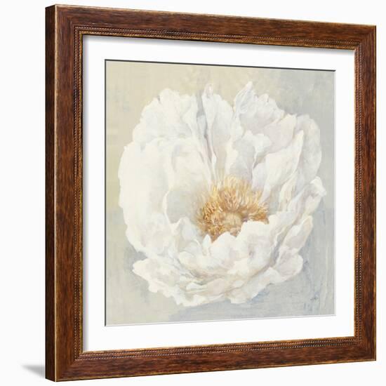 Serene Peony-Julia Purinton-Framed Art Print