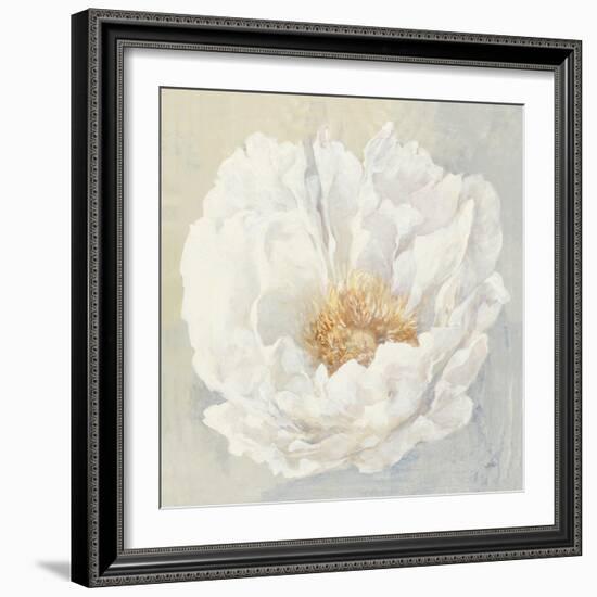 Serene Peony-Julia Purinton-Framed Art Print