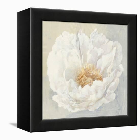 Serene Peony-Julia Purinton-Framed Stretched Canvas