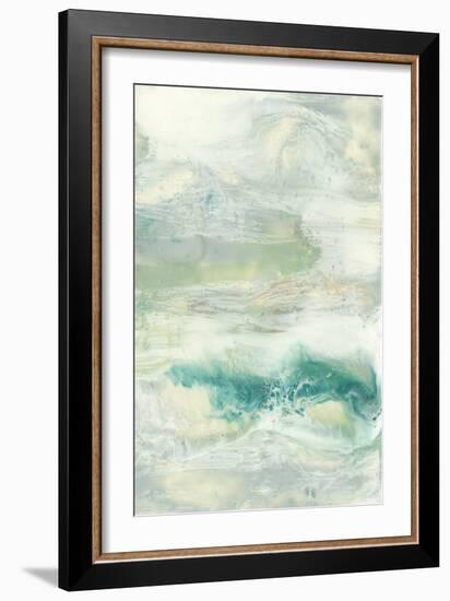 Serene Seafoam I-Jennifer Goldberger-Framed Art Print