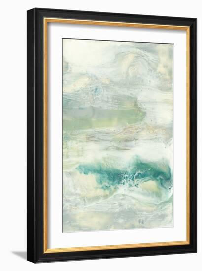 Serene Seafoam I-Jennifer Goldberger-Framed Art Print