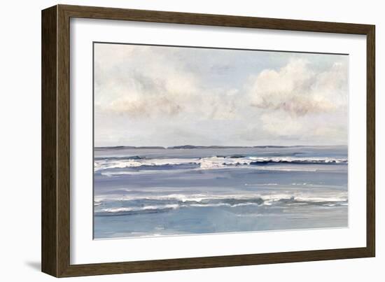 Serene Seascape-Sally Swatland-Framed Art Print