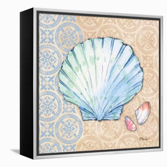 Serene Seashells I-Paul Brent-Framed Stretched Canvas