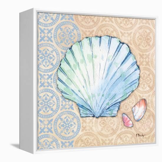 Serene Seashells I-Paul Brent-Framed Stretched Canvas