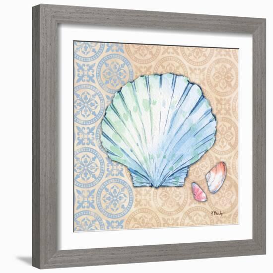 Serene Seashells I-Paul Brent-Framed Art Print