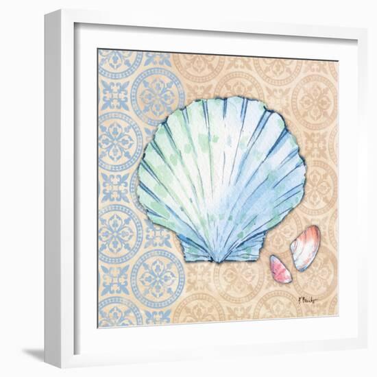 Serene Seashells I-Paul Brent-Framed Art Print