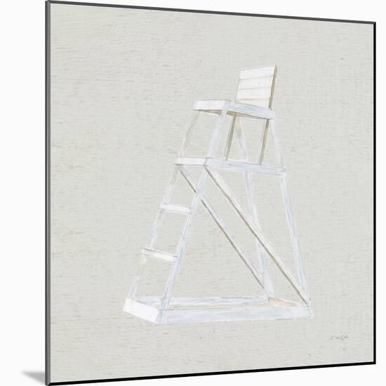 Serene Seaside II Tan-James Wiens-Mounted Art Print