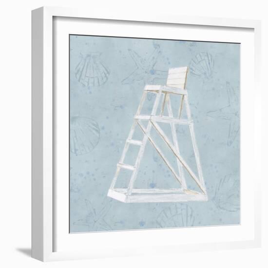 Serene Seaside II-James Wiens-Framed Art Print