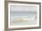 Serene Seaside with Boat-James Wiens-Framed Art Print