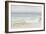 Serene Seaside with Boat-James Wiens-Framed Art Print