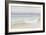 Serene Seaside with Boat-James Wiens-Framed Art Print