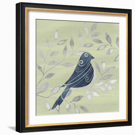 Serene Silhouette IV-Grace Popp-Framed Art Print