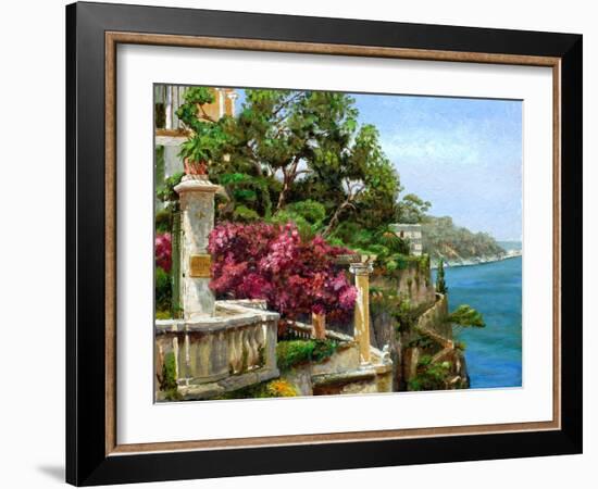 Serene Sorrento, 2006-Trevor Neal-Framed Giclee Print