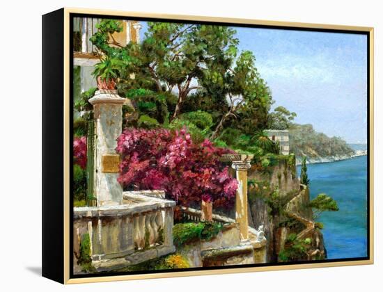 Serene Sorrento, 2006-Trevor Neal-Framed Premier Image Canvas