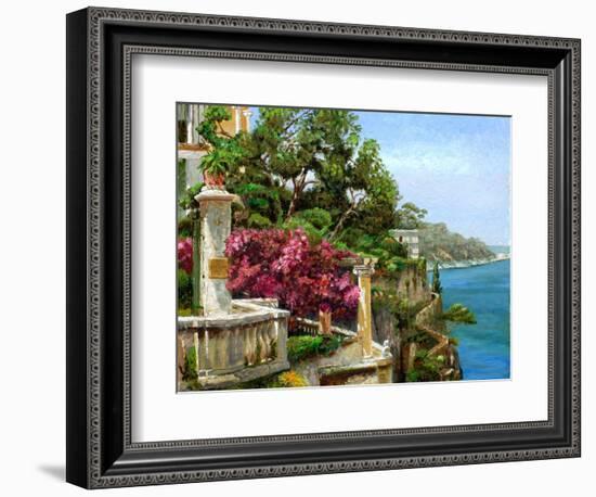 Serene Sorrento, 2006-Trevor Neal-Framed Giclee Print