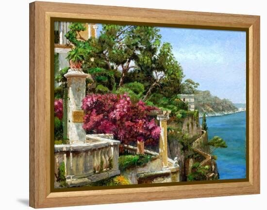 Serene Sorrento, 2006-Trevor Neal-Framed Premier Image Canvas