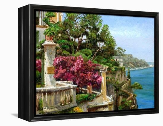 Serene Sorrento, 2006-Trevor Neal-Framed Premier Image Canvas