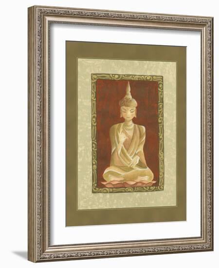 Serene-null-Framed Art Print