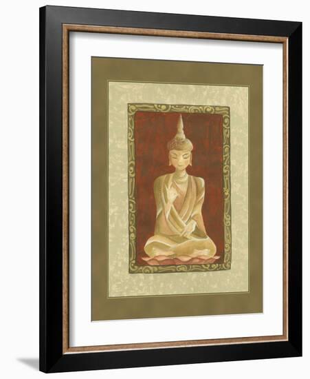 Serene-null-Framed Art Print