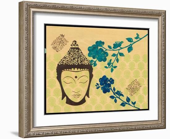 Serene-Bella Dos Santos-Framed Art Print