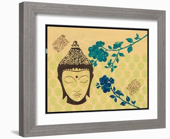 Serene-Bella Dos Santos-Framed Art Print