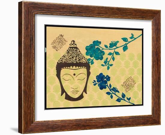 Serene-Bella Dos Santos-Framed Art Print