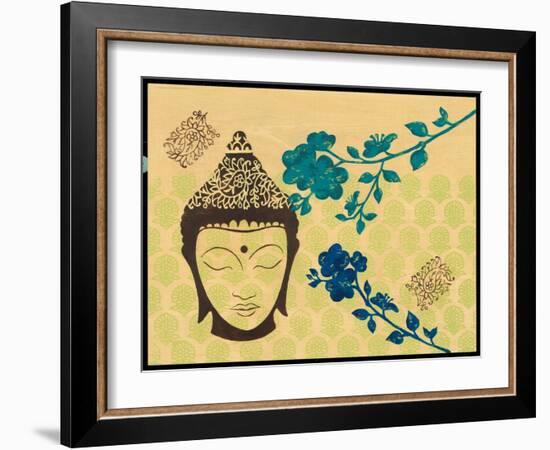 Serene-Bella Dos Santos-Framed Art Print