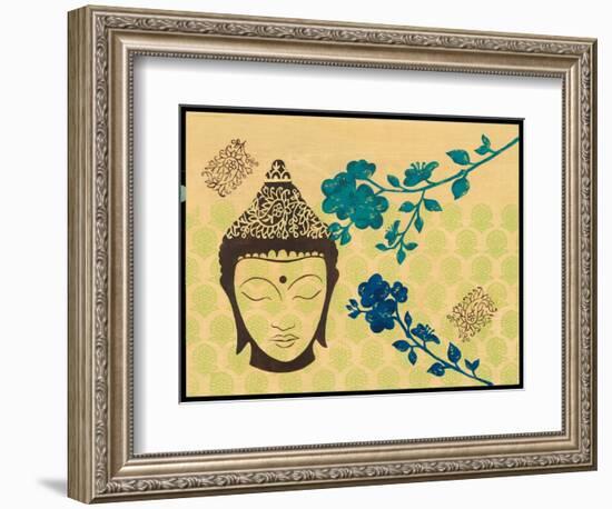 Serene-Bella Dos Santos-Framed Art Print