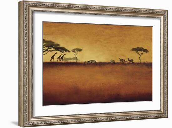 Serengeti I-Tandi Venter-Framed Art Print