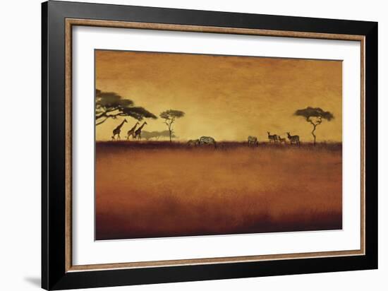 Serengeti I-Tandi Venter-Framed Art Print