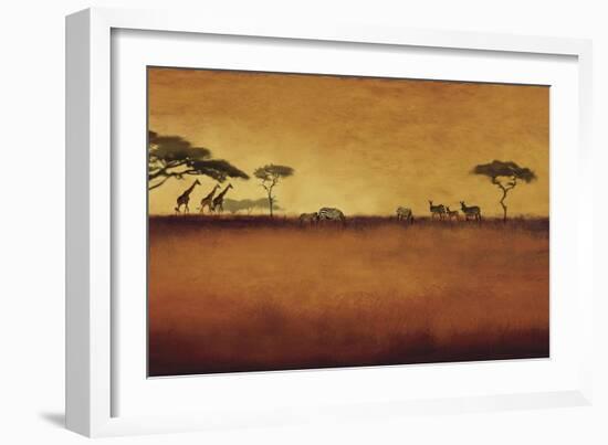 Serengeti I-Tandi Venter-Framed Art Print