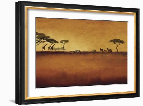 Serengeti I-Tandi Venter-Framed Art Print