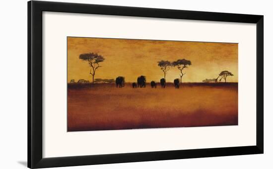 Serengeti II-Tandi Venter-Framed Art Print
