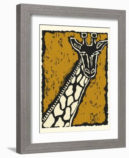 Serengeti III-Chariklia Zarris-Framed Art Print