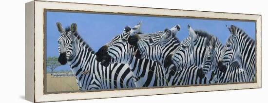 Serengeti Serenade-Durwood Coffey-Framed Premier Image Canvas