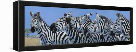 Serengeti Serenade-Durwood Coffey-Framed Premier Image Canvas