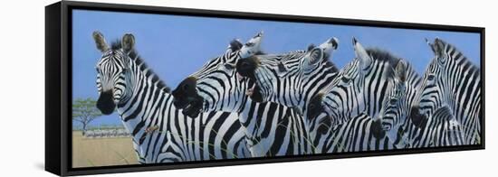 Serengeti Serenade-Durwood Coffey-Framed Premier Image Canvas